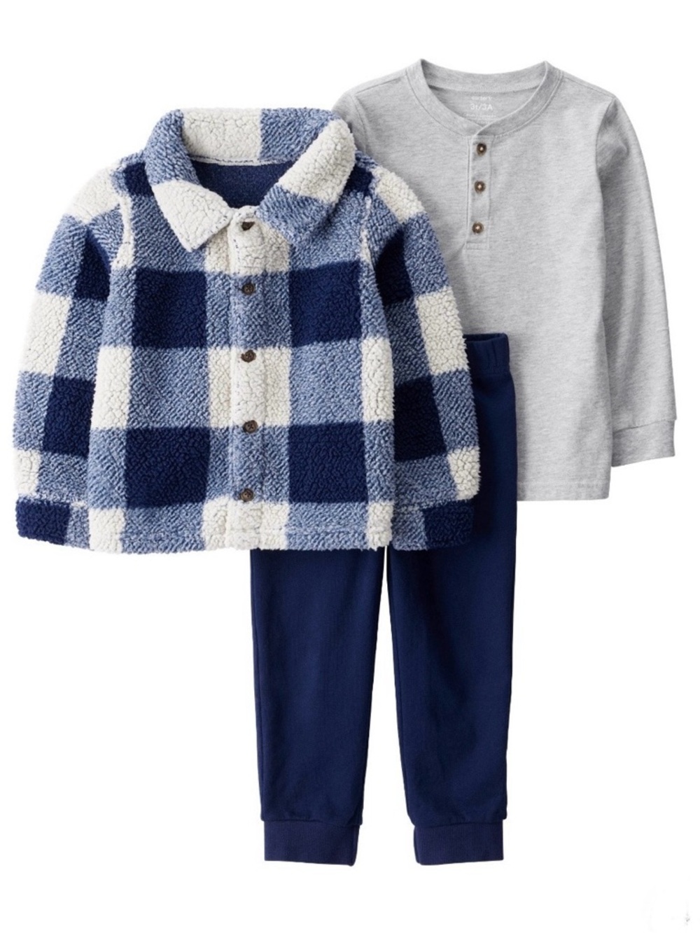 Carter’s Kids 3-piece Playwear Set. Boys size 5T. New with tags.